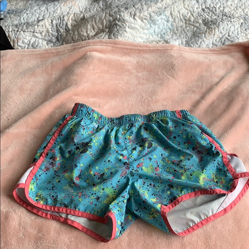 Splattered Puma Shorts